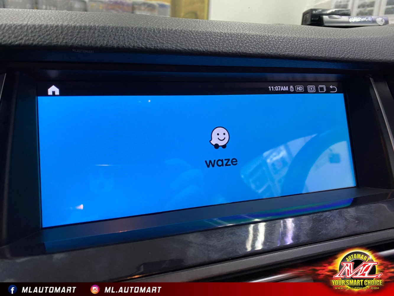 BMW 5 Series F10 Android Monitor