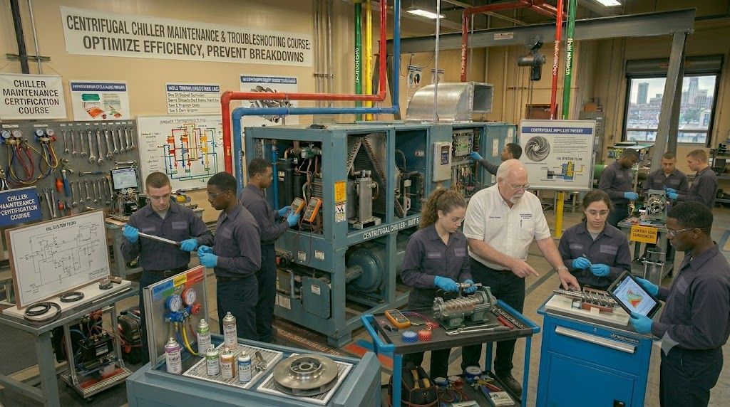 Centrifugal chiller maintenance training