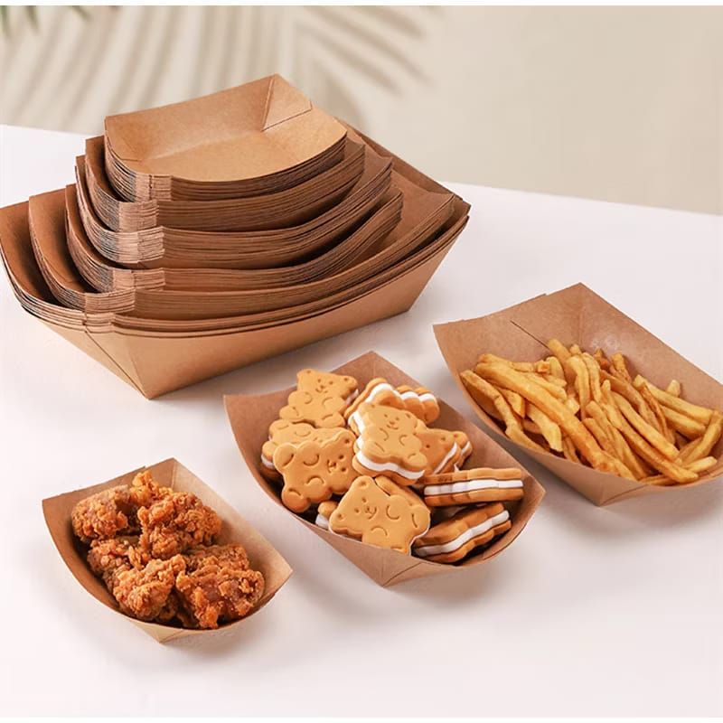 Paper Boat Food Tray