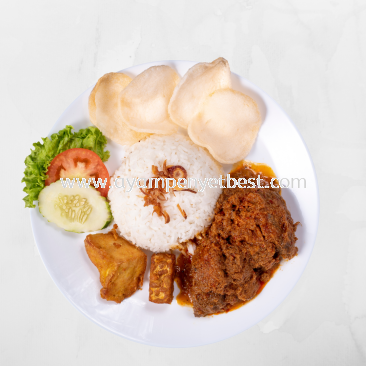 Nasi Rendang Daging 