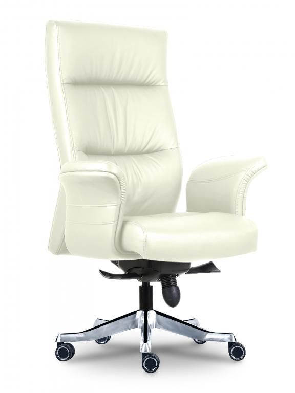 CC - CEO CHROME SERIES | LEATHER CHAIR
