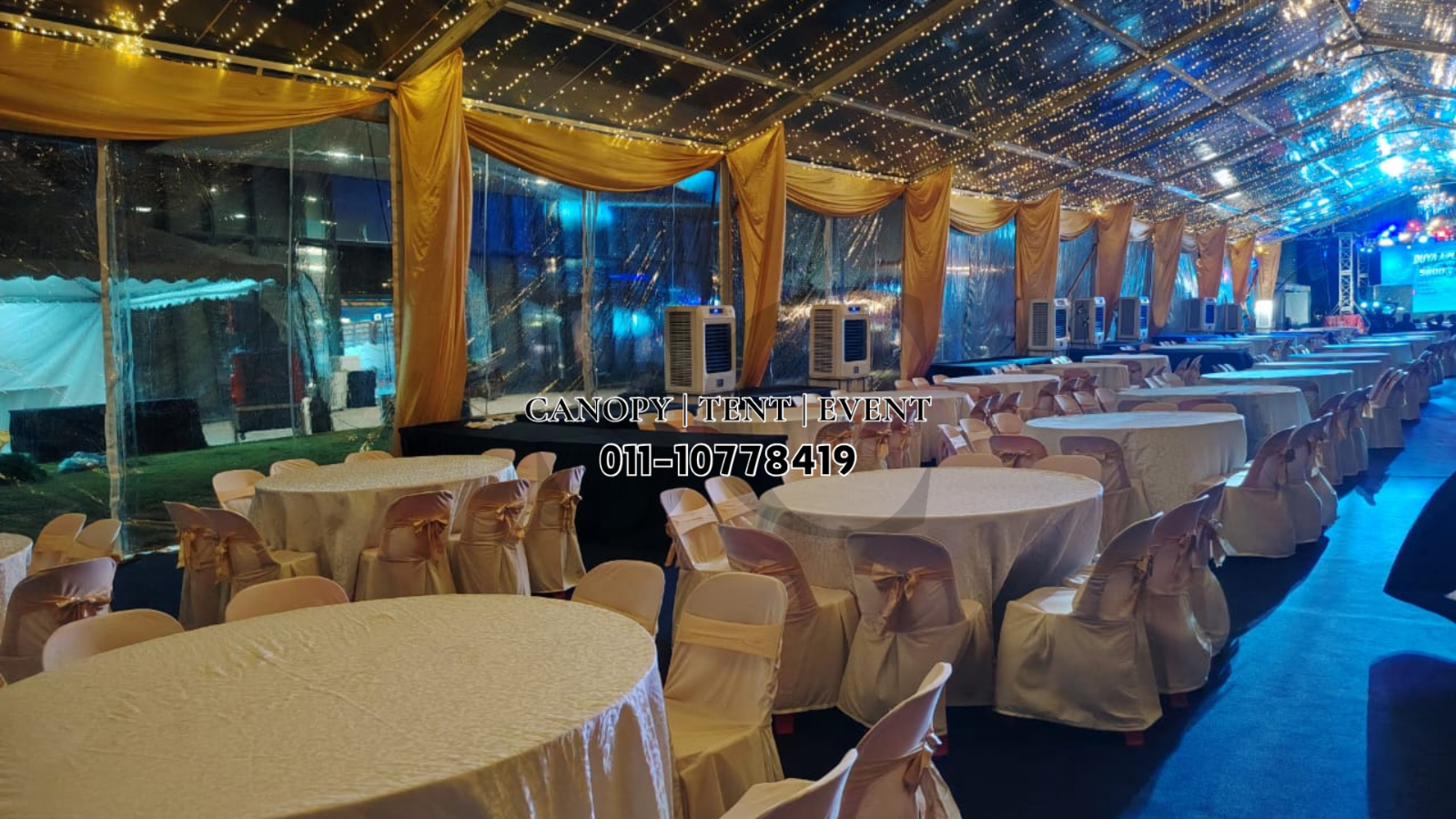 Full Cover Tables & Chairs