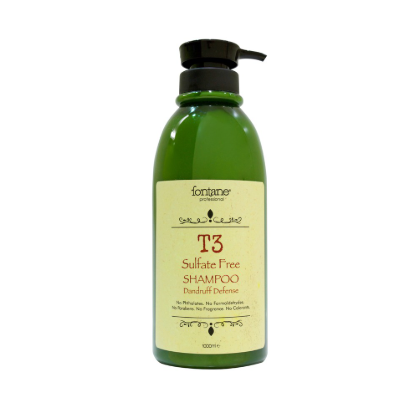 Fontane T3 Dandruff Defense Sulfate Free Shampoo 1000ML