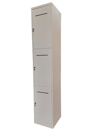 CM1397 - 3 Compartment Locker (Custom Made Locker)