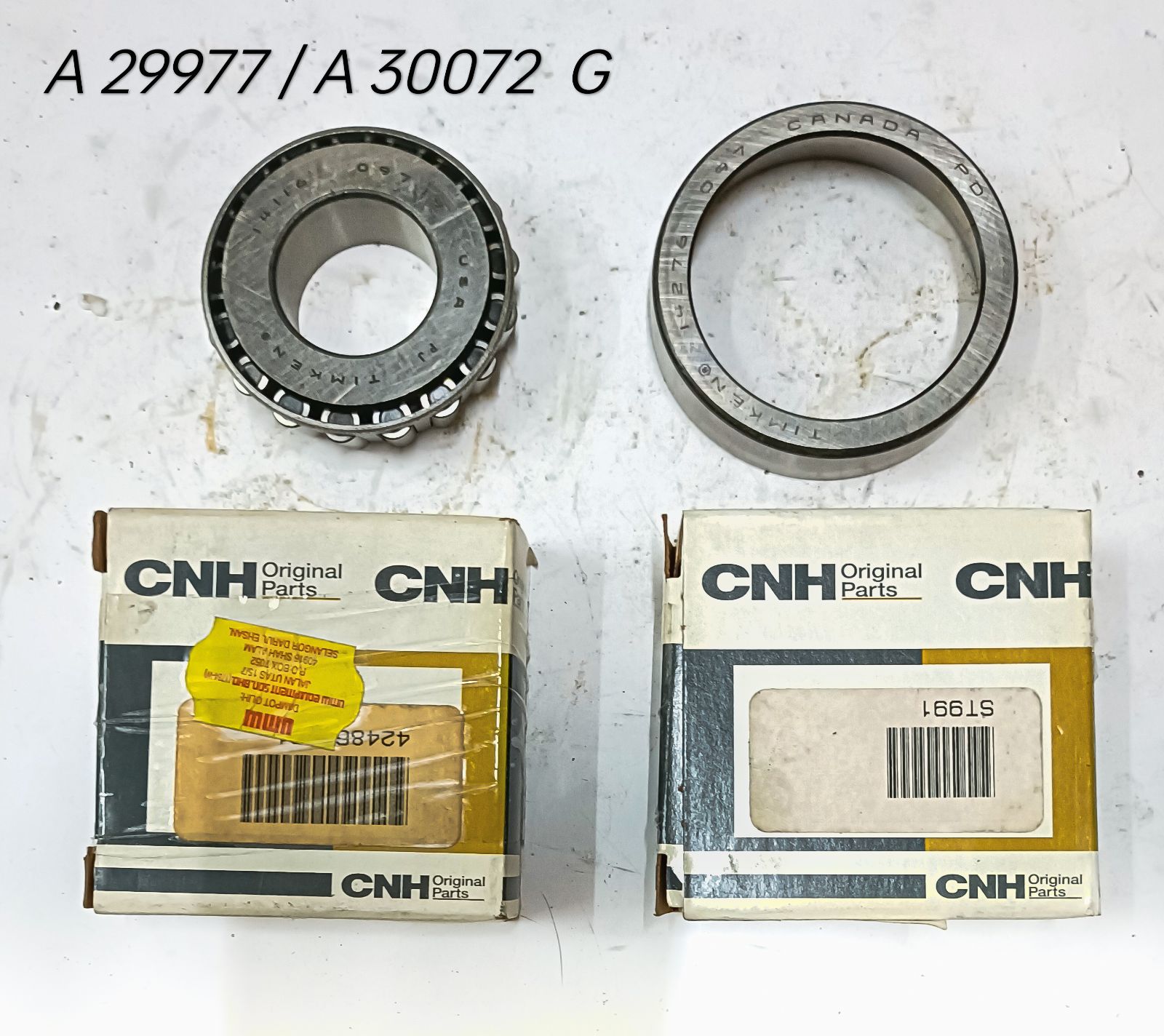 A 29977 / A 30072 / 14116/276 TAPPER  BEARING  (CNH)