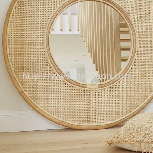 MIR 036 -  RATTAN MIRROR