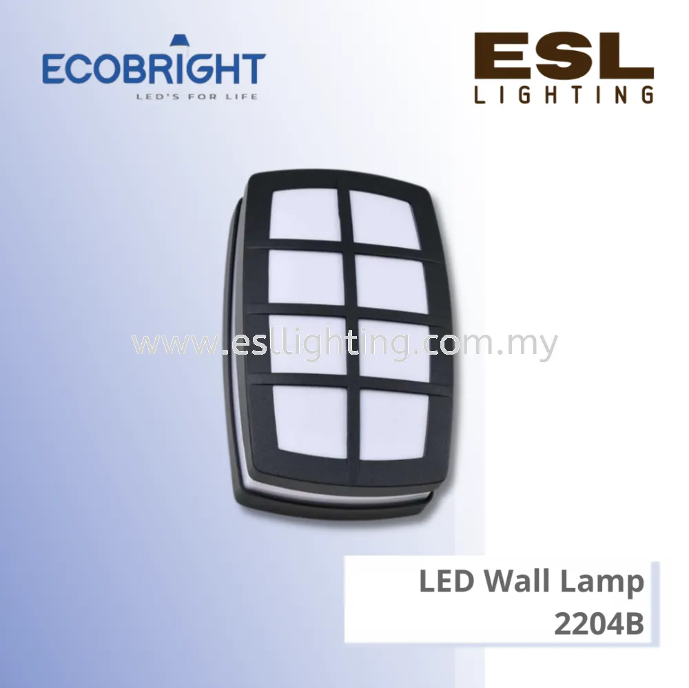 ECOBRIGHT LED Wall Lamp 18W - 2204B IP54