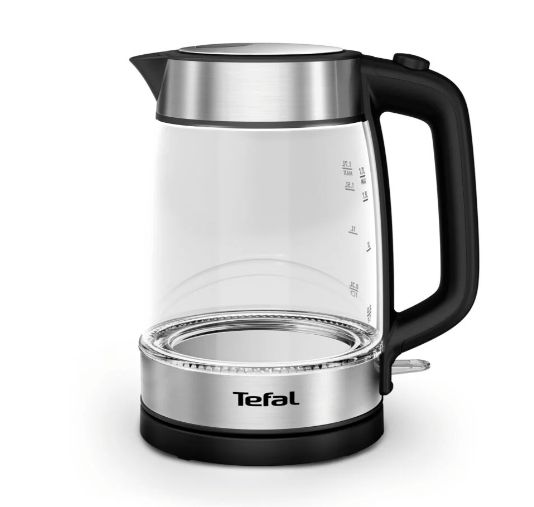 Tefal Inox Glass Kettle 1.7L K17008