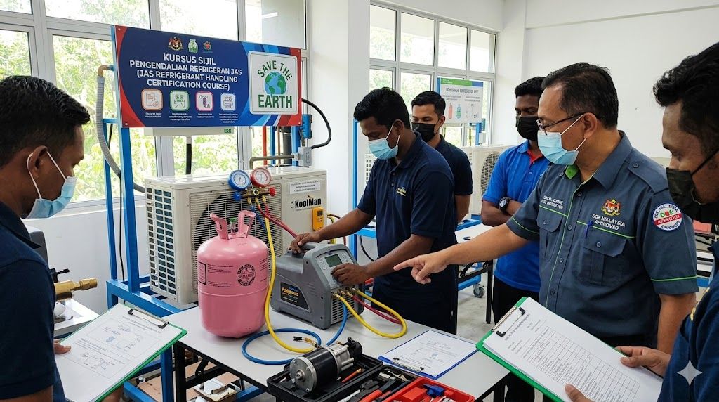 professional refrigerant handler certification Malaysia