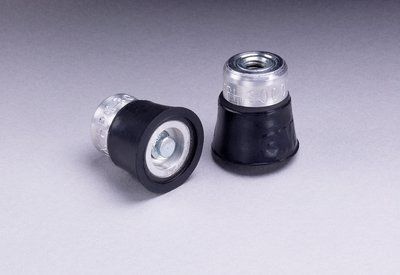 3M 77724 Medium Black Roloc TS and TSM Disc Pad – 1 in DIA – 1/4 – 20 Internal Thread Attachment