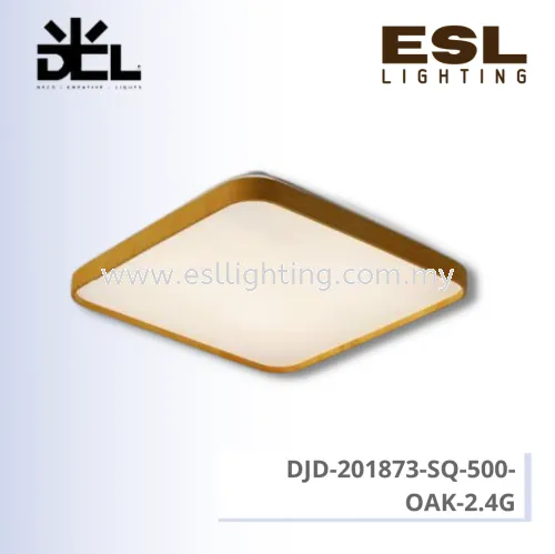 DCL CEILING LAMP DJD-201873-SQ-500-OAK-2.4G