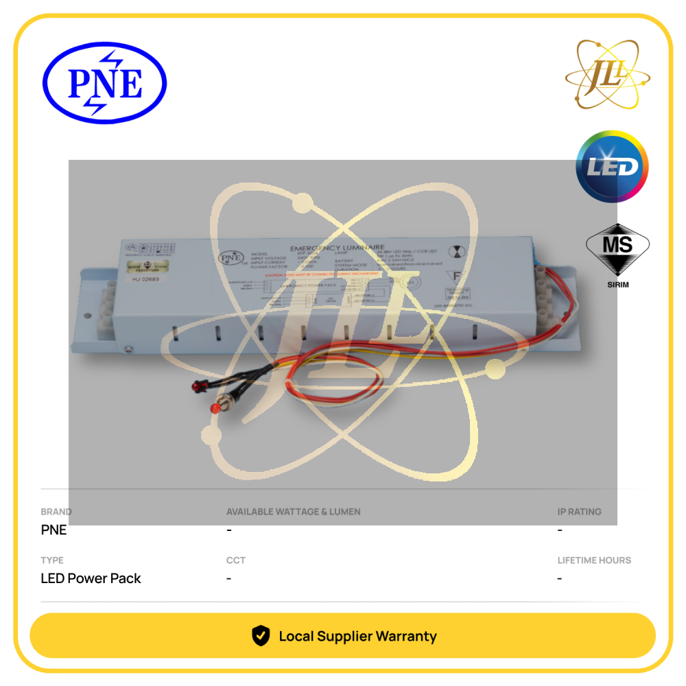 PNE EPP300A LED EMERGENCY COB POWER PACK 240V IP20