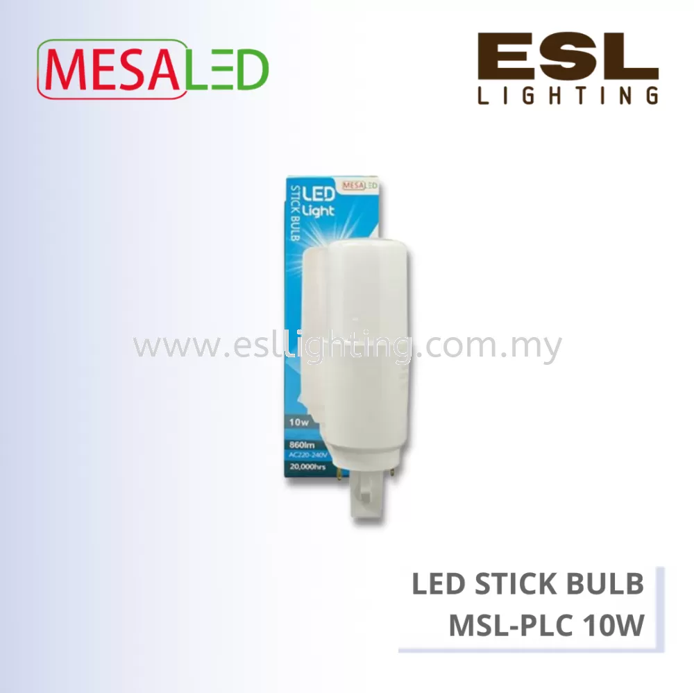 MESALED LED STICK BULB PLC 10W - MSL-PLC 10W