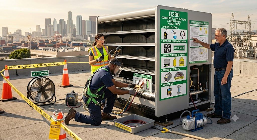 R290 refrigeration applications