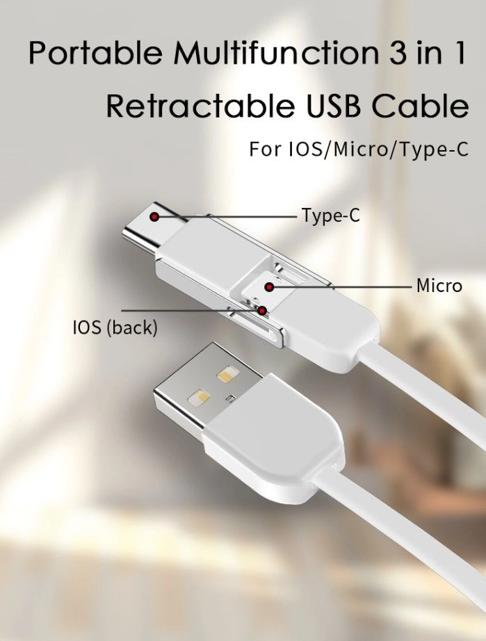 UC 107  3 In 1 USB C Cable