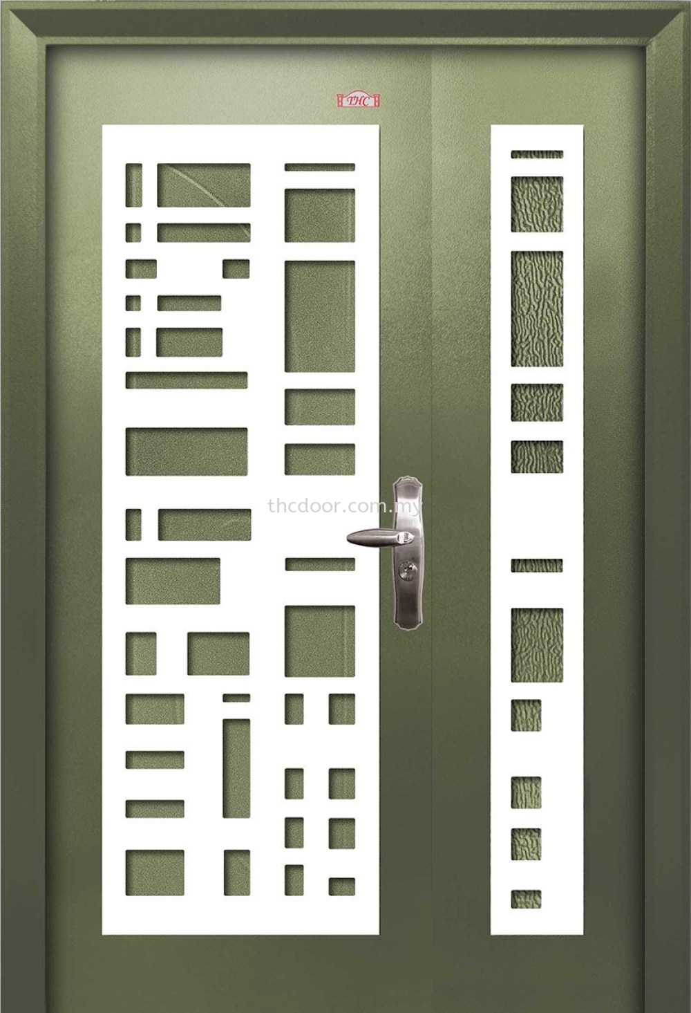AP4-W892 Security Door (Mild Steel Grille)  
