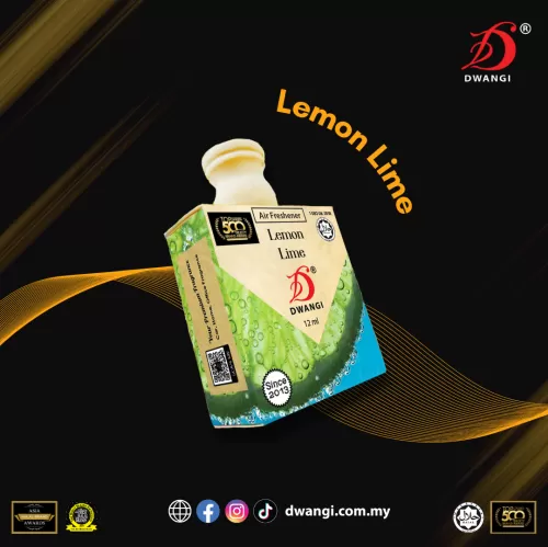 Dwangi Air Freshener Car Perfume Lemon Lime 12ml
