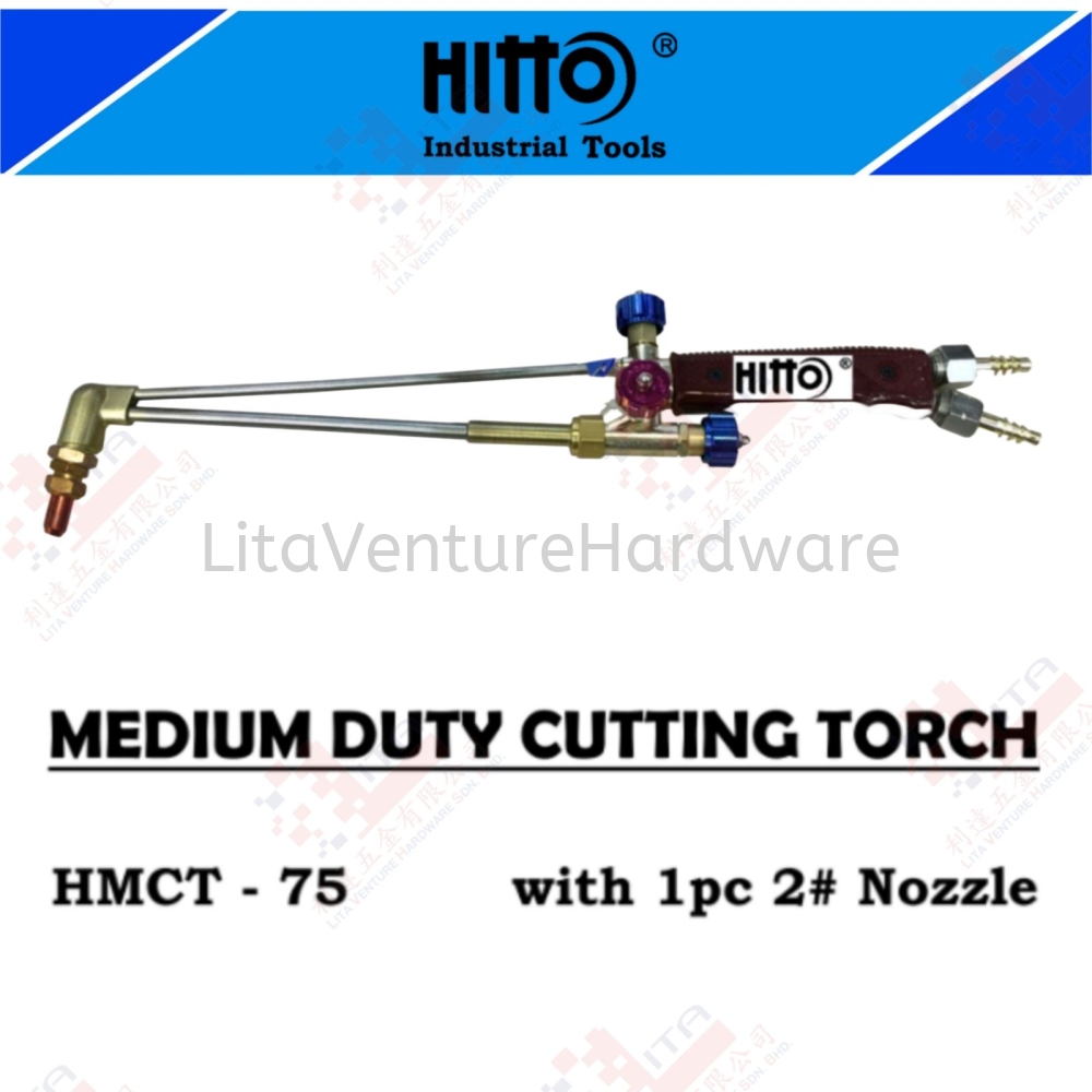 HITTO BRAND MEDIUM DUTY CUTTING TORCH - HMCT75