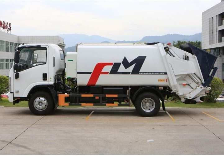 Geneco Maju Resources Fulongma FLM5080ZYSQL6 Garbage Compactor Truck