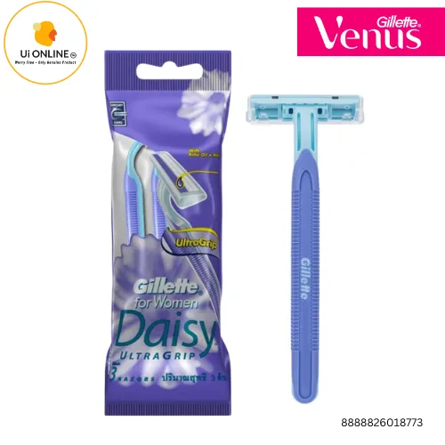 GILLETTE DAISY ULTRAGRIP ALOE DISPOSABLE 3S *8773