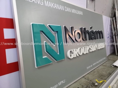 NATHERM GROUP SDN BHD OUTDOOR 3D PVC FOAM BOARD SIGNBOARD SIGNAGE AT KERTEH KEMAMAN TERENGGANU MALAYSIA