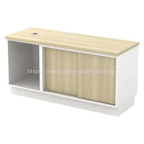 Storage Series - SC-YOS-1206 - Open Shelf + Sliding Door c/w Tel Cap