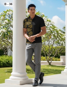 Custom Batik Sublimation T-Shirt