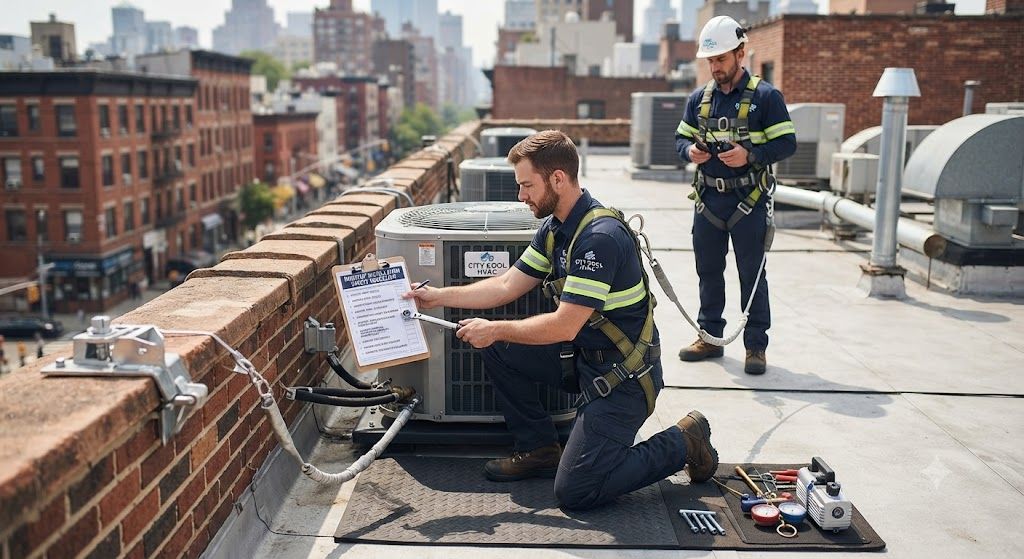 aircond technician fall protection equipment guide