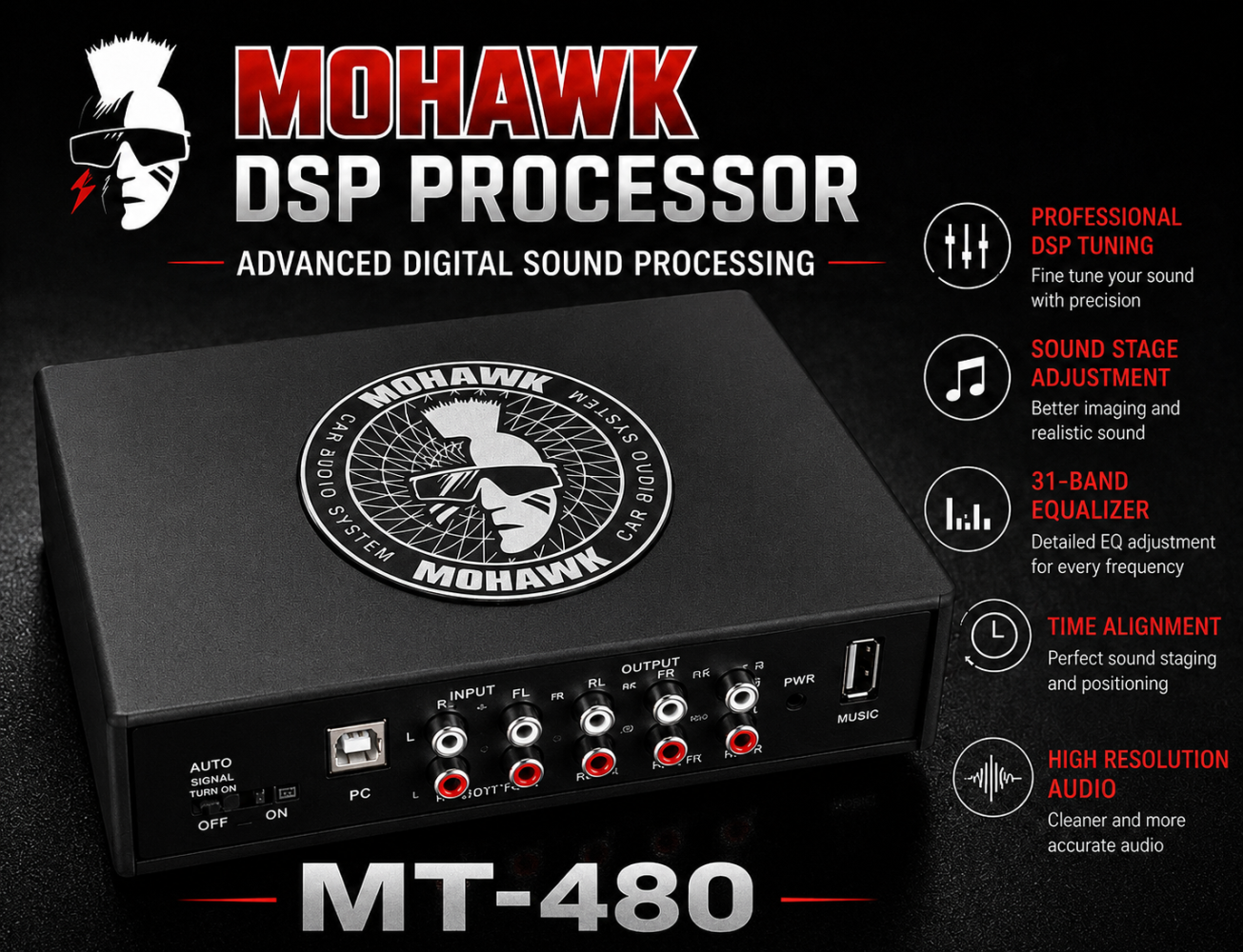Mohawk MT-480 Digital Signal Processor (DSP)
