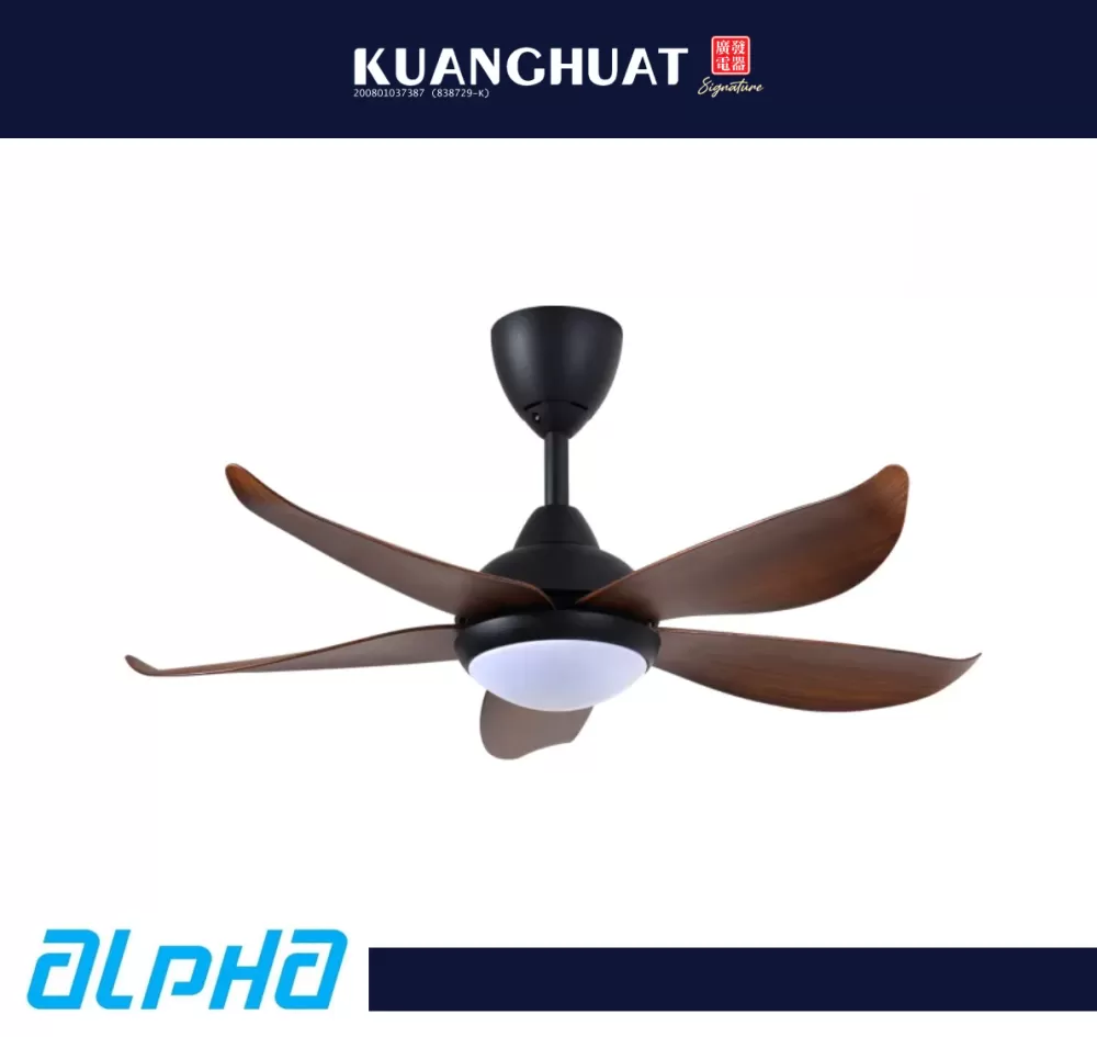 [PRE-ORDER 7 DAYS] ALPHA 40" VANNUS Series Ceiling Fan LUNA-5B/40 LED