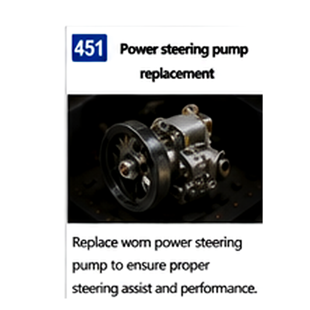 Power Steering Pump Replacement