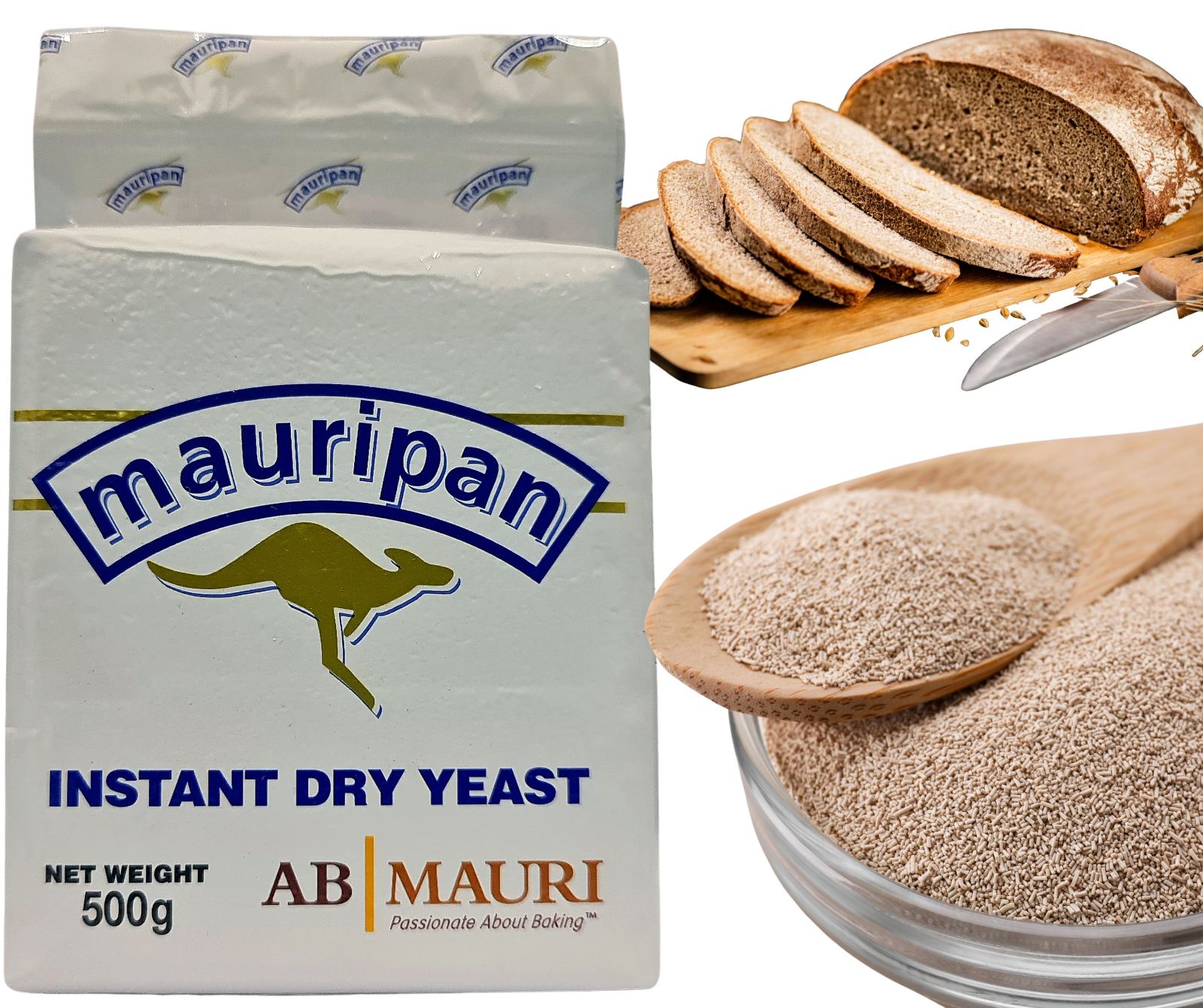 Mauripan Instant Dry Yeast 500 Grams RM15.63 X 20 Units C.Dwi Makmur