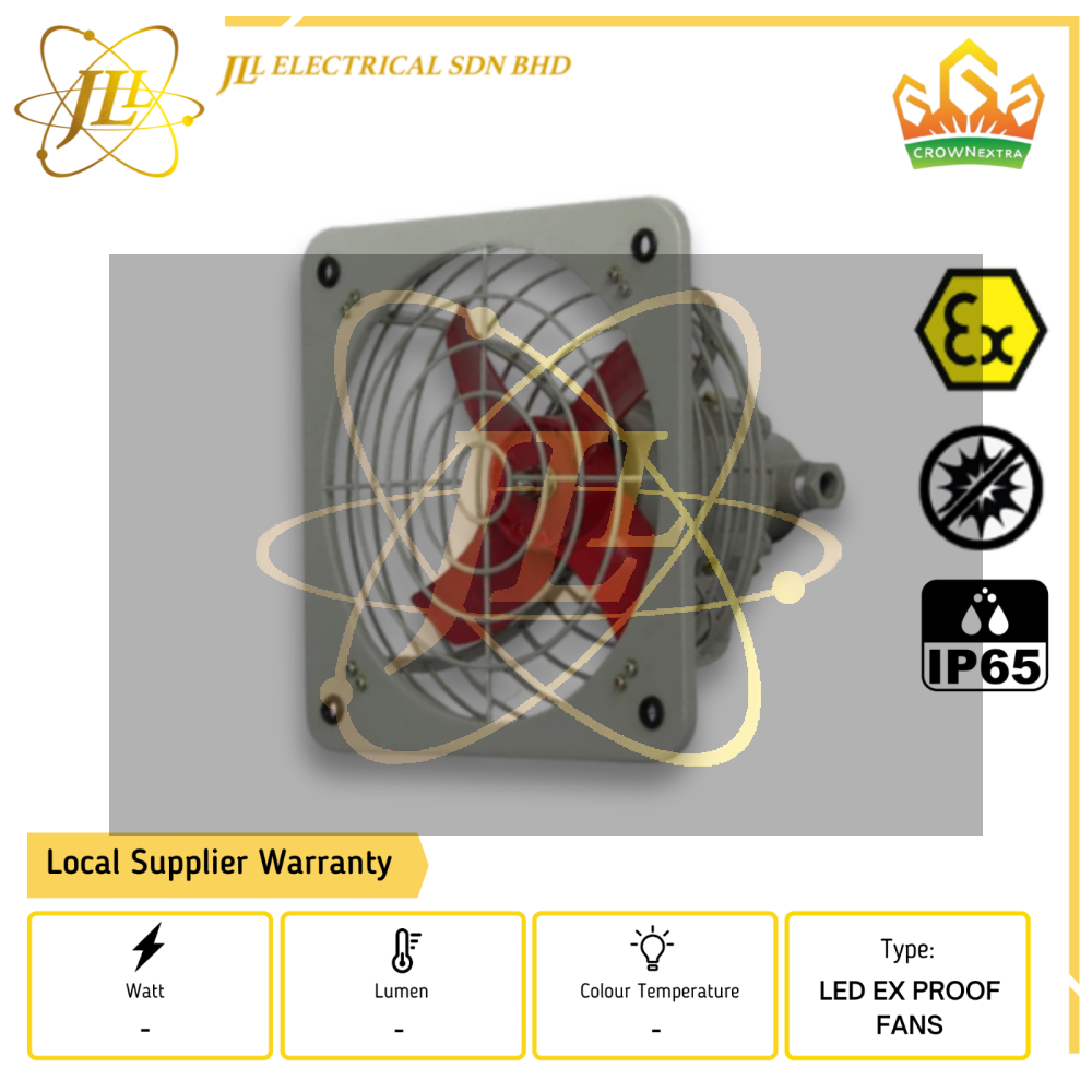 CROWN EX BFC SERIES EXPLOSION PROOF INDUSTRIAL EXHAUST FAN IP65 50hz ...