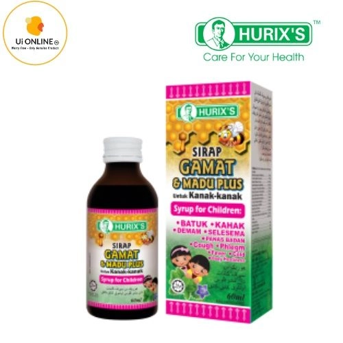 Hurix's Sirap Gamat&Madu Plus Kanak-Kanak (60ml)