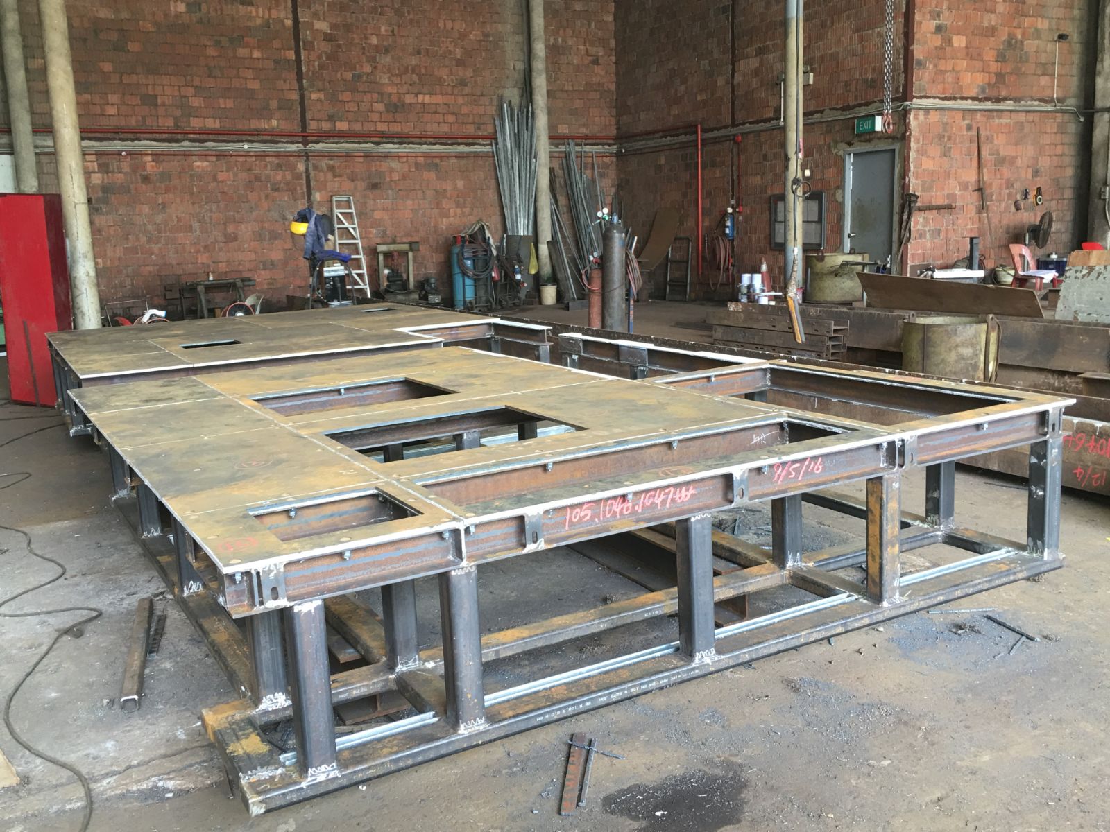 Steel Platform for Semi Conductor Equipment