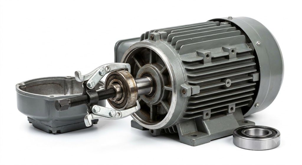 Industrial Electric Bearing Replacement