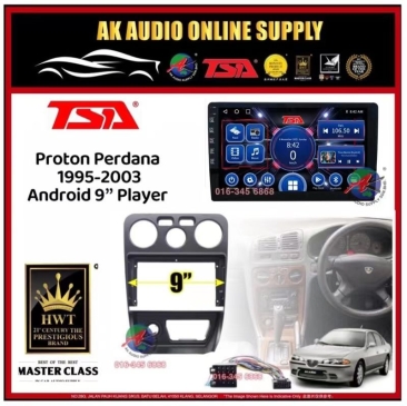 [ MTK 2+32GB ] TSA Proton Perdana 1995  - 2003 Android 9'' inch Car player Monitor