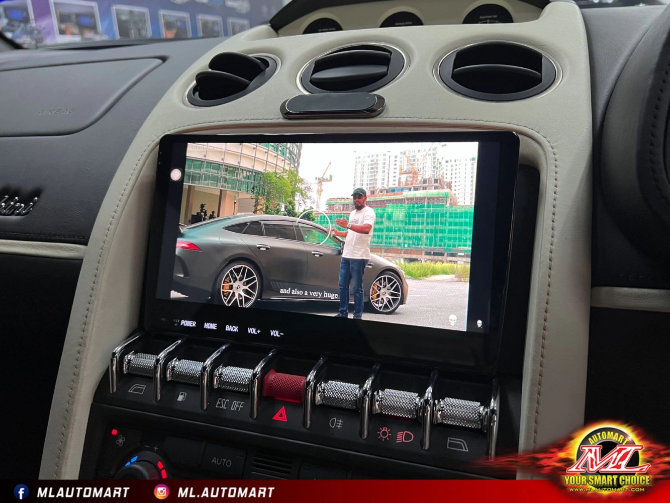 Lamborghin Gallardo Android Monitor