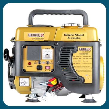 EUOROX/// GOLD GGY1200 1000w 4-Stroke Gasoline Power Generator