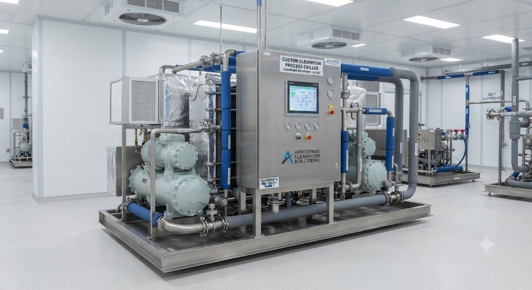 Custom cleanroom chiller engineering