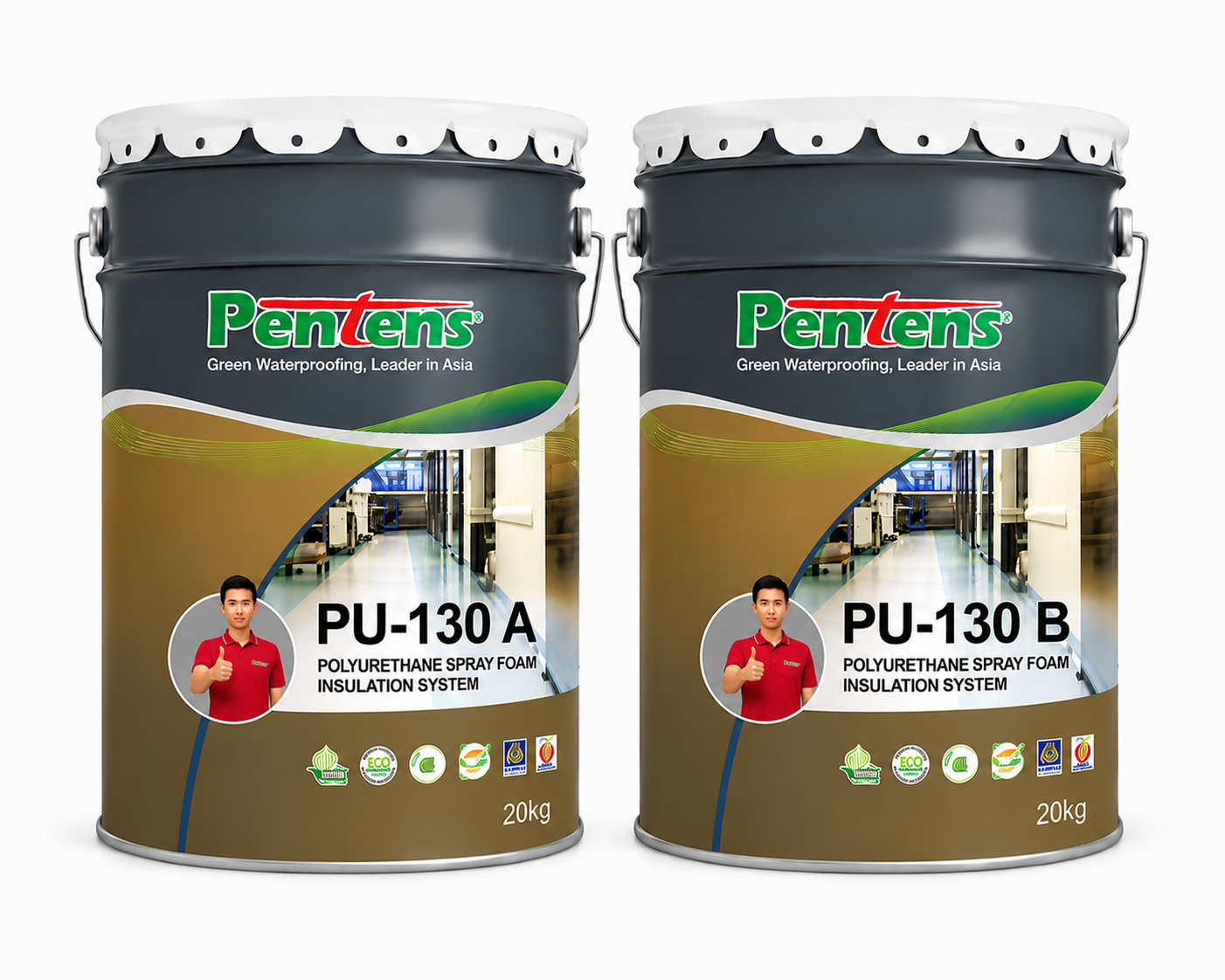 Pentens PU-130  |  Polyurethane Spray Foam Insulation System