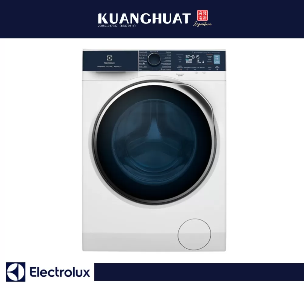 [PRE-ORDER 7 DAYS] ELECTROLUX 11/7kg Front Load Washer Dryer EWW1142Q7WB