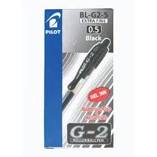 PILOT G2 GEL PEN 0.5 BLACK