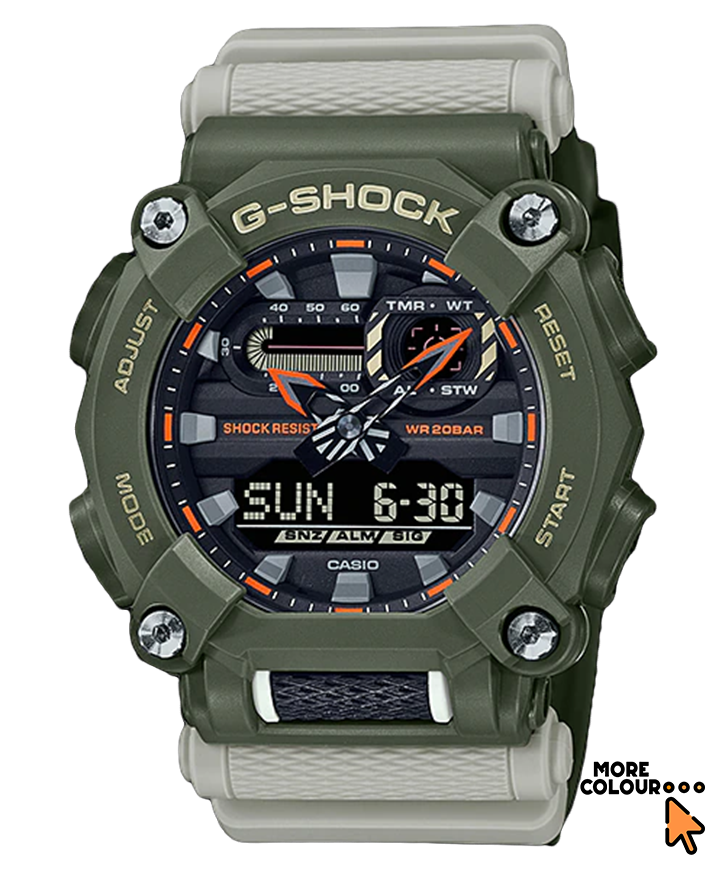 GA-900 | G-Shock Industrial-Style Oversized Design