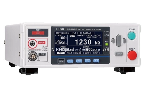 HIOKI BATTERY INSULATION TESTER BT5525