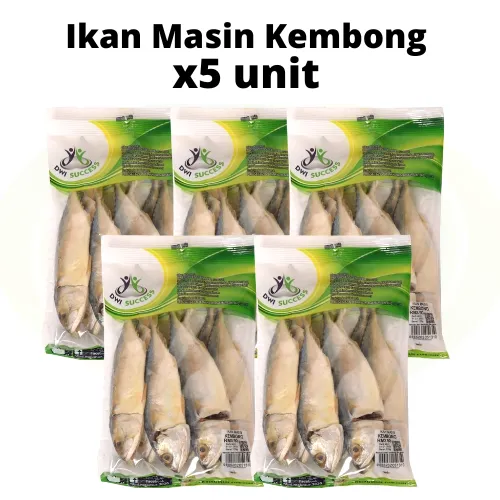 Ikan Masin Kembong 120G RM 5.00 X5 Pack C.Dwi Success 