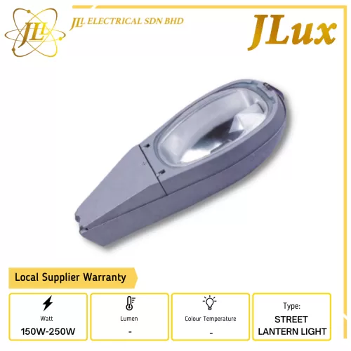 JLUX HF-150C 150W-250W IP65 STREET LANTERN LIGHT (LED E40 LAMPS & HID SON)