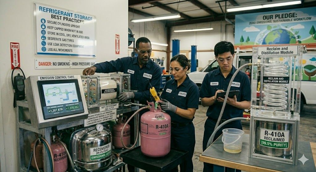 Refrigerant Conservation Techniques