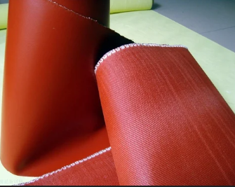 Silicone Fabric Sheet (Red)