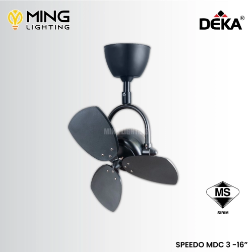 DEKA SPEEDO MDC3 Ceiling Fans Corner Fans 16"